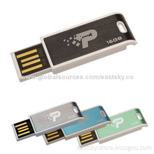 Mini USB Flash Drive with Full USB 2.0 Compatible, Supports Plug-and-play FunctionsNew